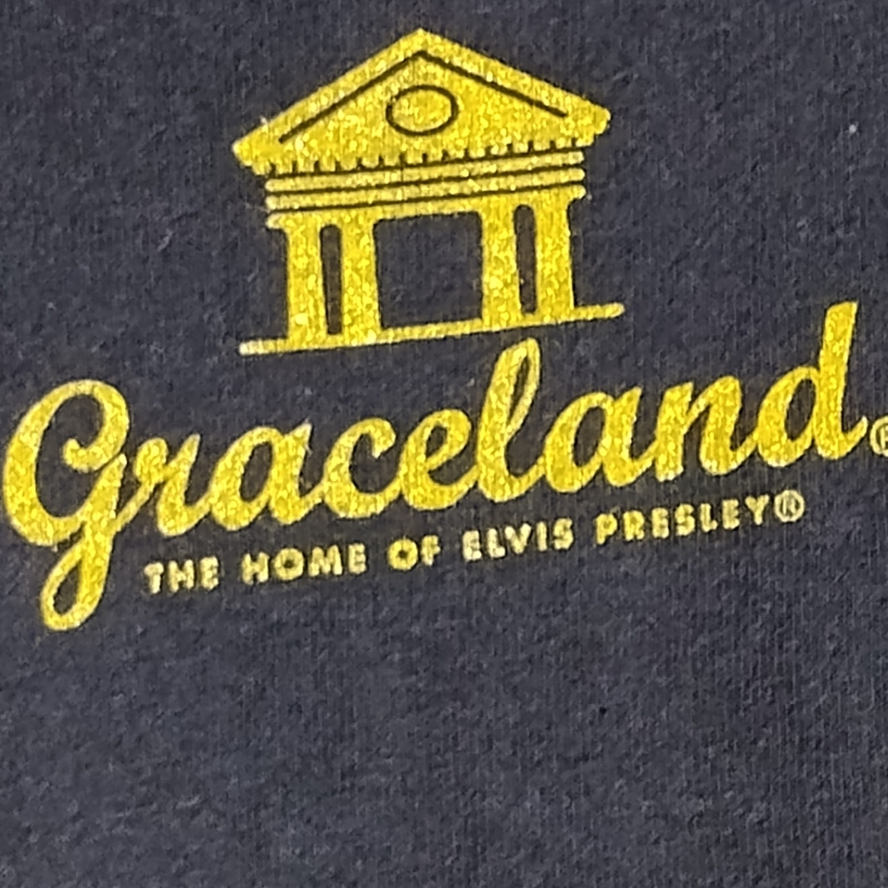 Graceland Elvis Presley Souvenir Graphic T-shirt Men's - Picture 6 of 8